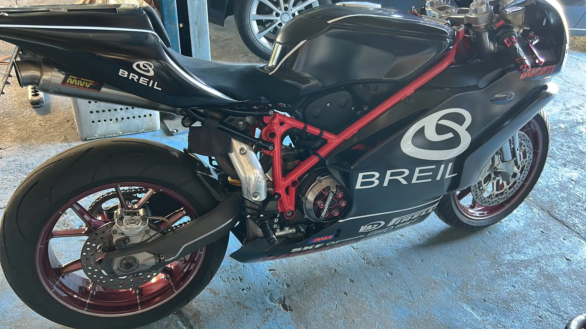 Ducati 749 dark Breil design Fekete - 1