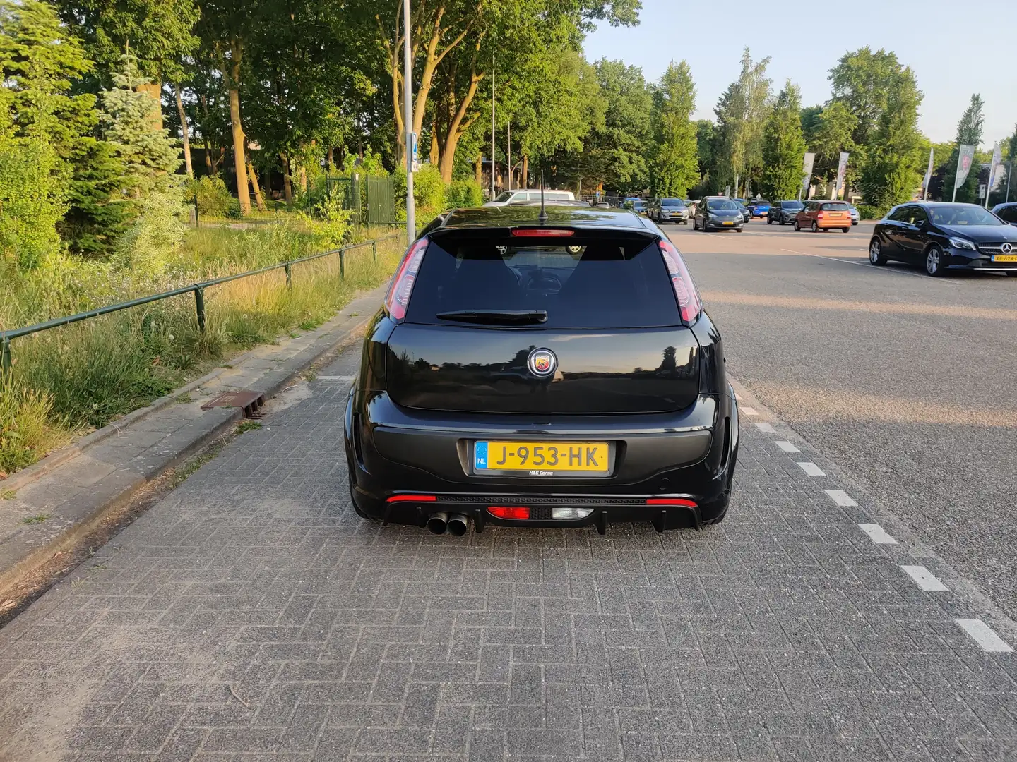 Fiat Punto Evo Abarth 1.4 Multiair 163PK, Novitech Stradale Zwart - 2