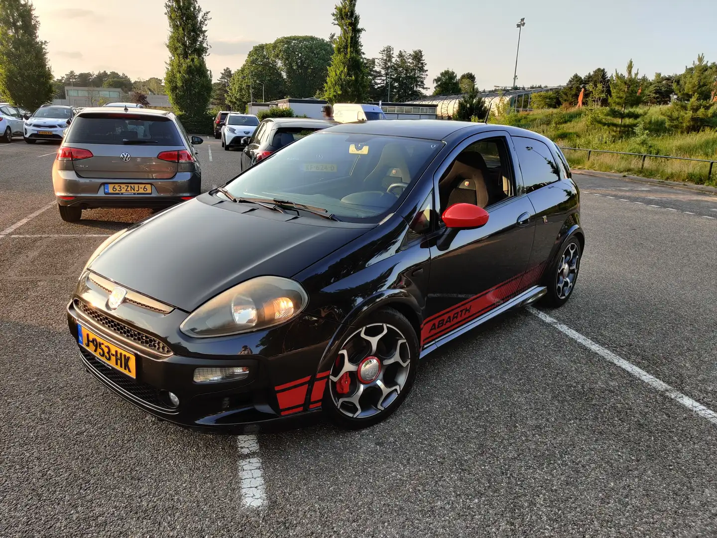 Fiat Punto Evo Abarth 1.4 Multiair 163PK, Novitech Stradale Zwart - 1