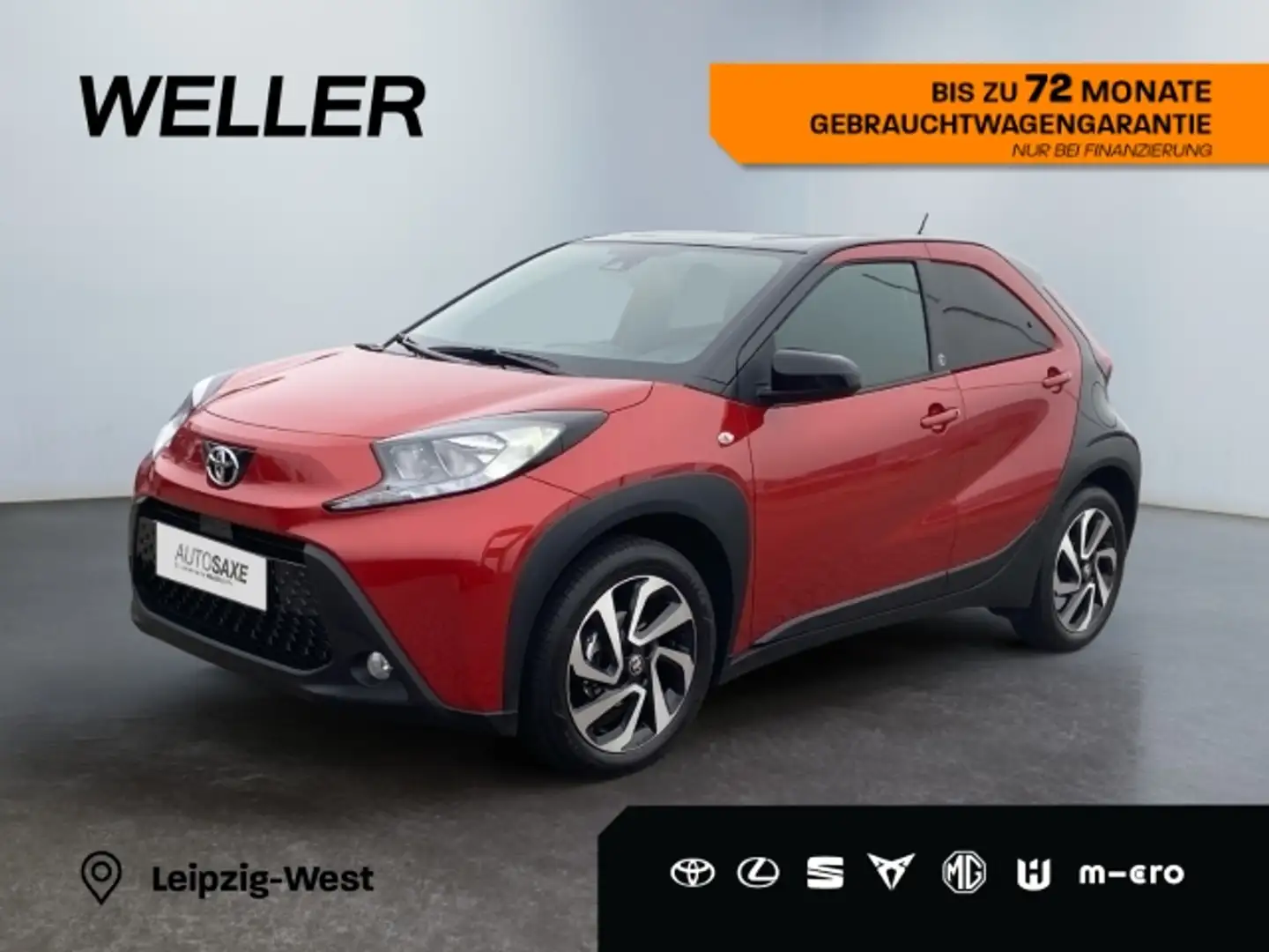Toyota Aygo X Team D *Kamera*CarPlay*Spurhalteass*ACC* Rot - 1