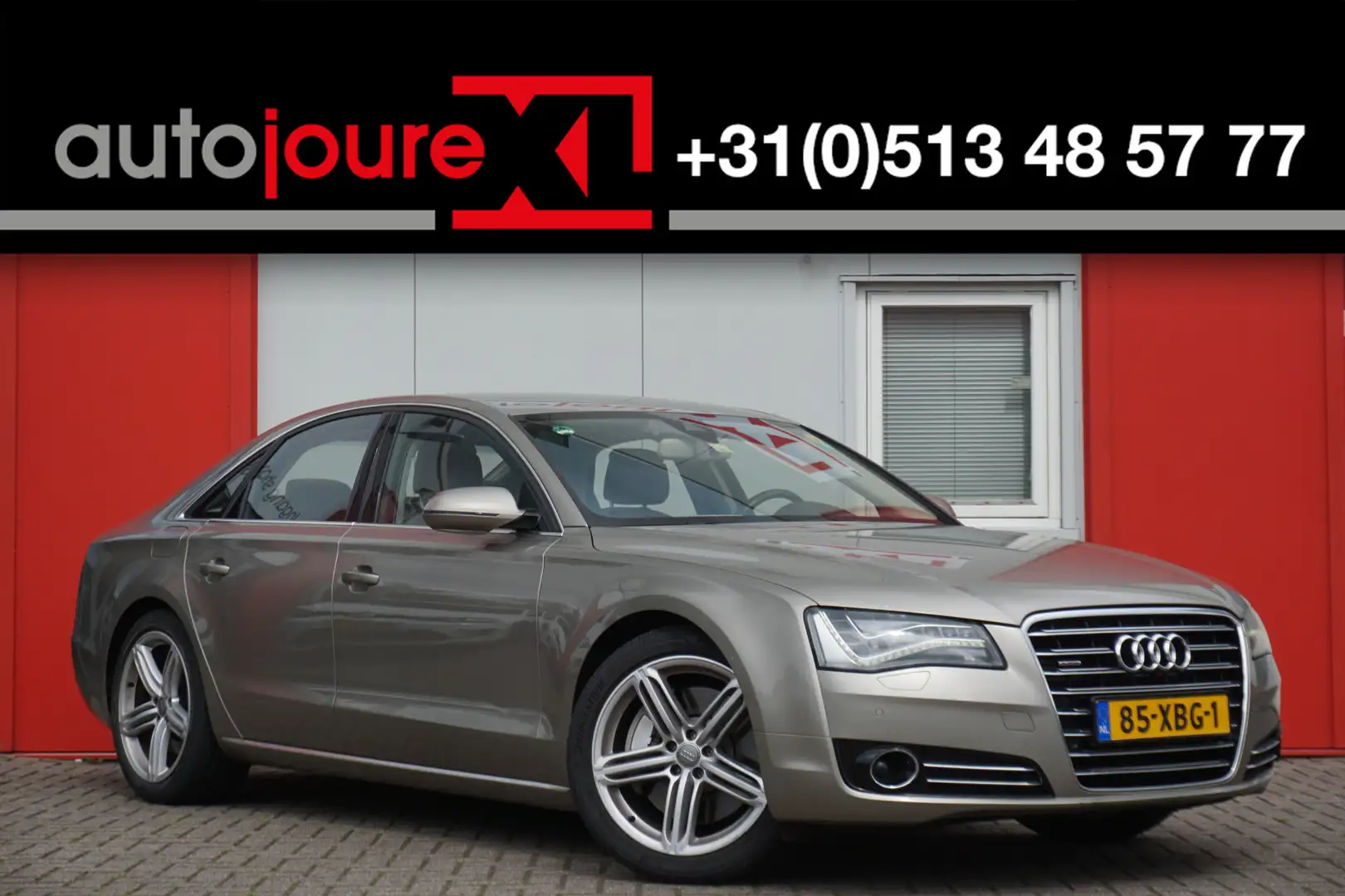 Audi A8 4.2 FSI quattro Pro Line+ | Origineel NL | ACC | N Beige - 1