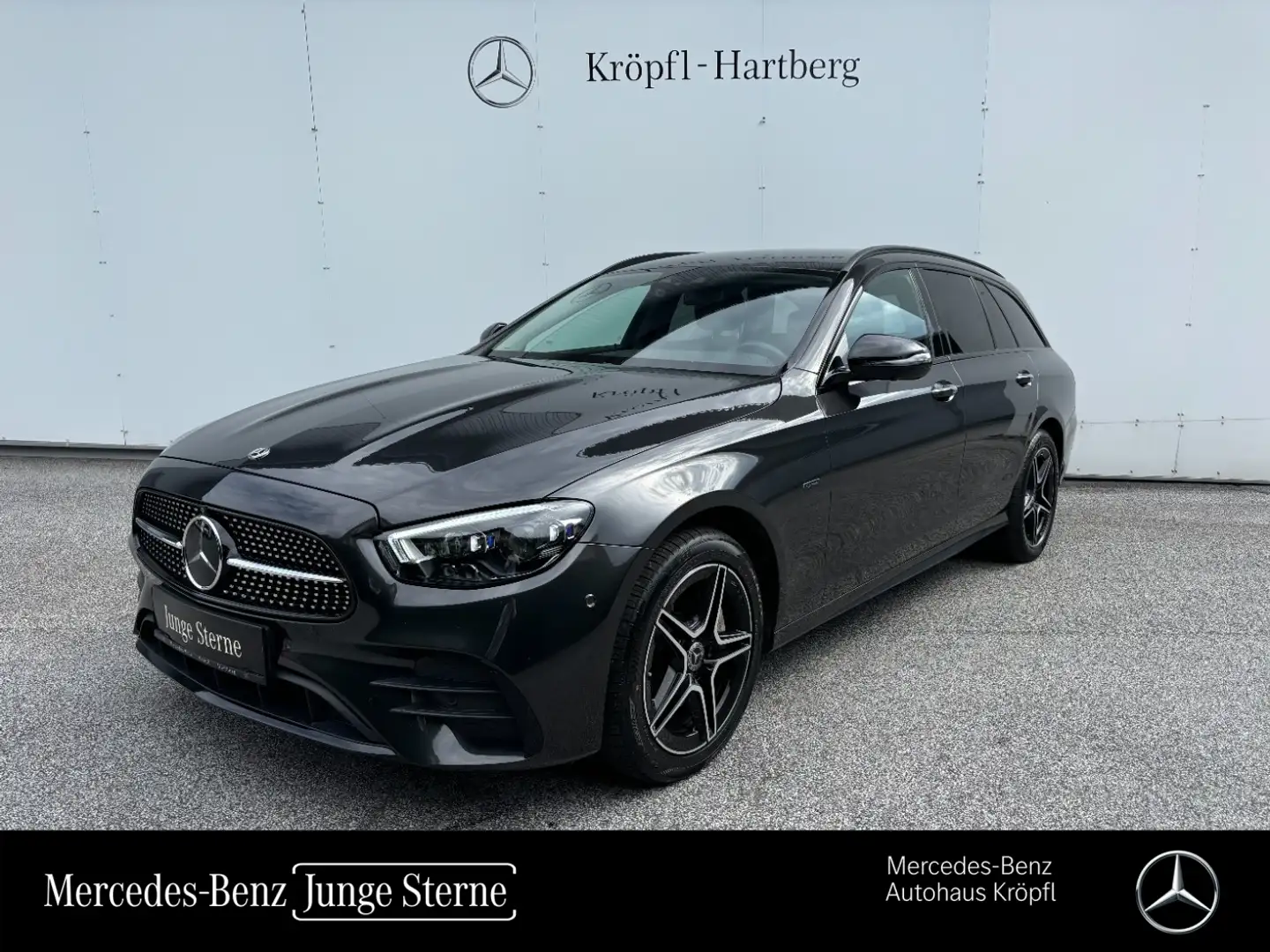 Mercedes-Benz E 300 de 4MATIC T-Modell AMG Night FAP MBUX Navi Grau - 1