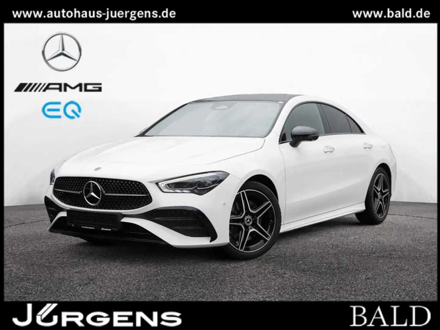 Mercedes-Benz CLA 220 d Coupé AMG-Sport/Pano/Burm/Night/Distr Bianco - 2