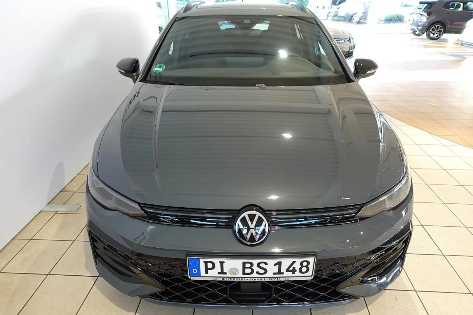 Volkswagen Golf Variant R-Line 2,0TDI DSG AHK LED Pano RFK Klima Gris - 2