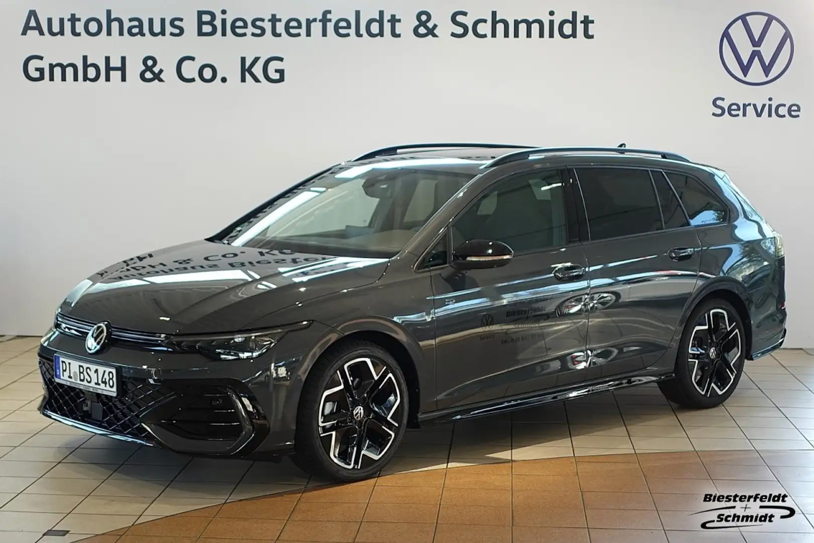 Volkswagen Golf Variant R-Line 2,0TDI DSG AHK LED Pano RFK Klima Gris - 1