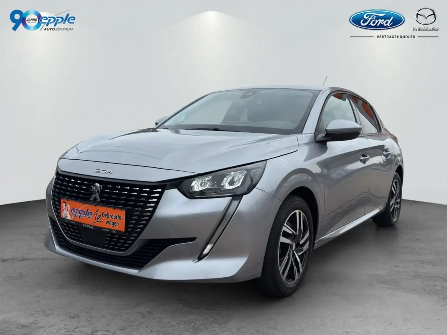 Peugeot 208 PureTech 100 EAT8 Allure Pack Grijs - 1