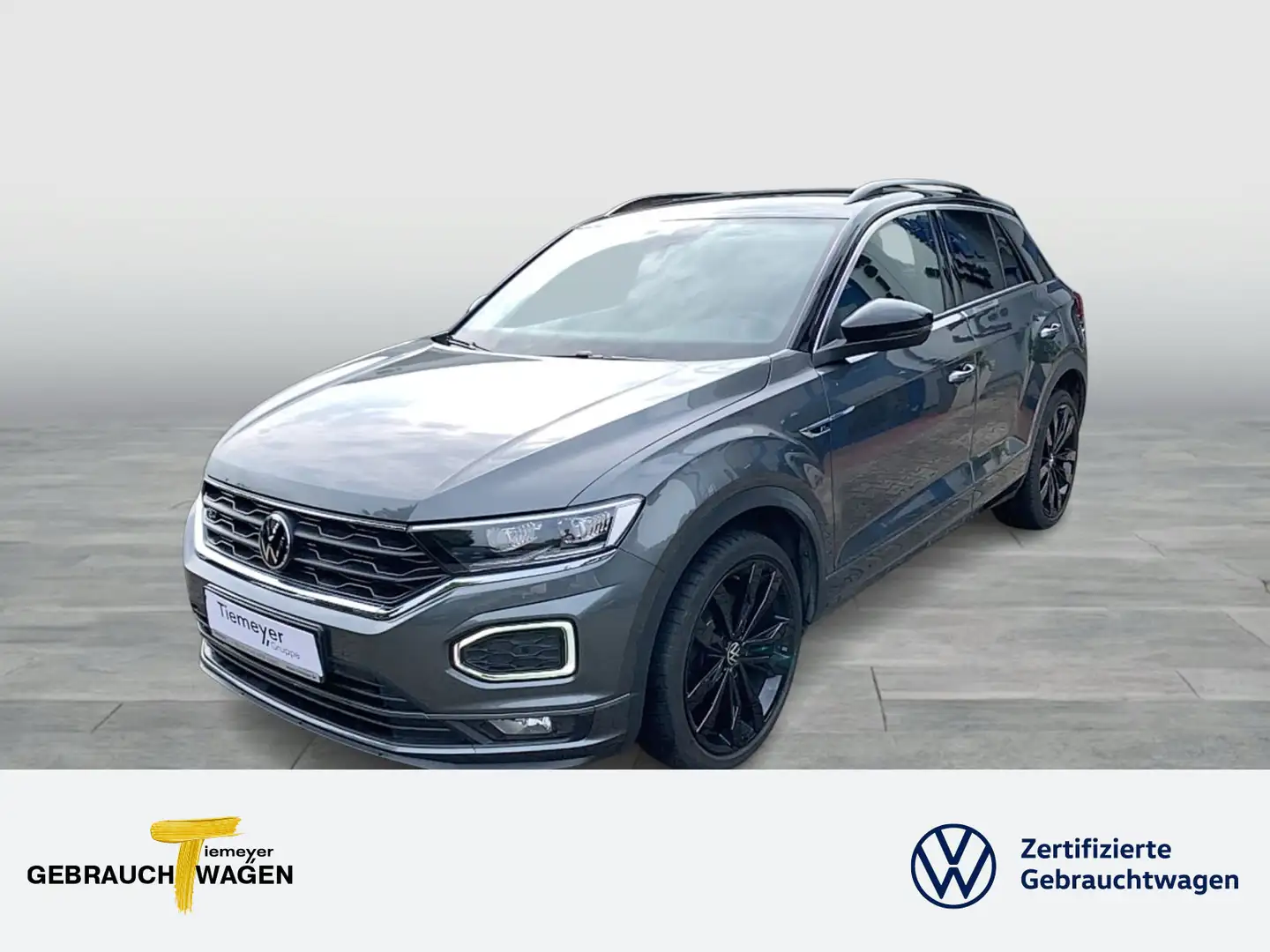 Volkswagen T-Roc 2.0 TSI DSG 4M R-LINE LED VIRTUAL LM19 Gris - 1