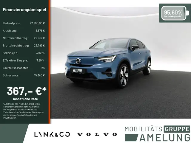 Volvo C40 Recharge Twin Motor Ultimate PANO 360°
