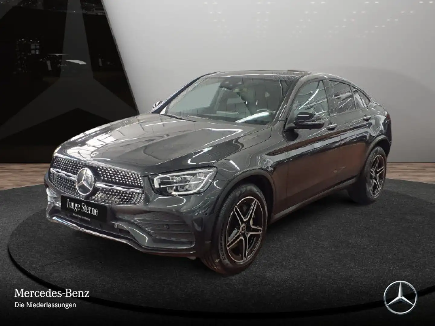 Mercedes-Benz GLC 220 d Coupé 4M AMG+NIGHT+360+LED+HUD+KEYLESS Gris - 2