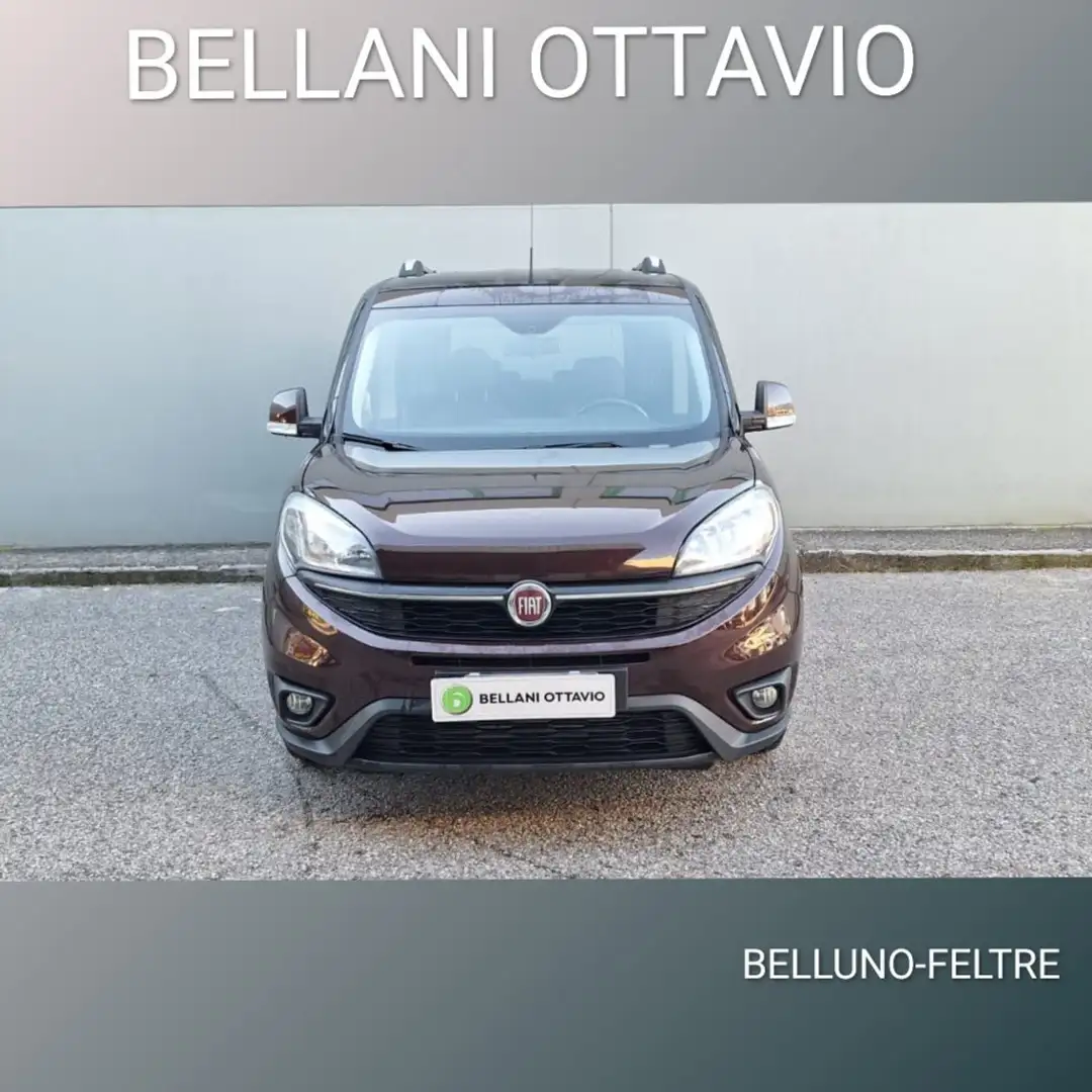 Fiat Doblo Doblò 1.6 MJT 120CV 7 POSTI NEOPATENTATI Červená - 2