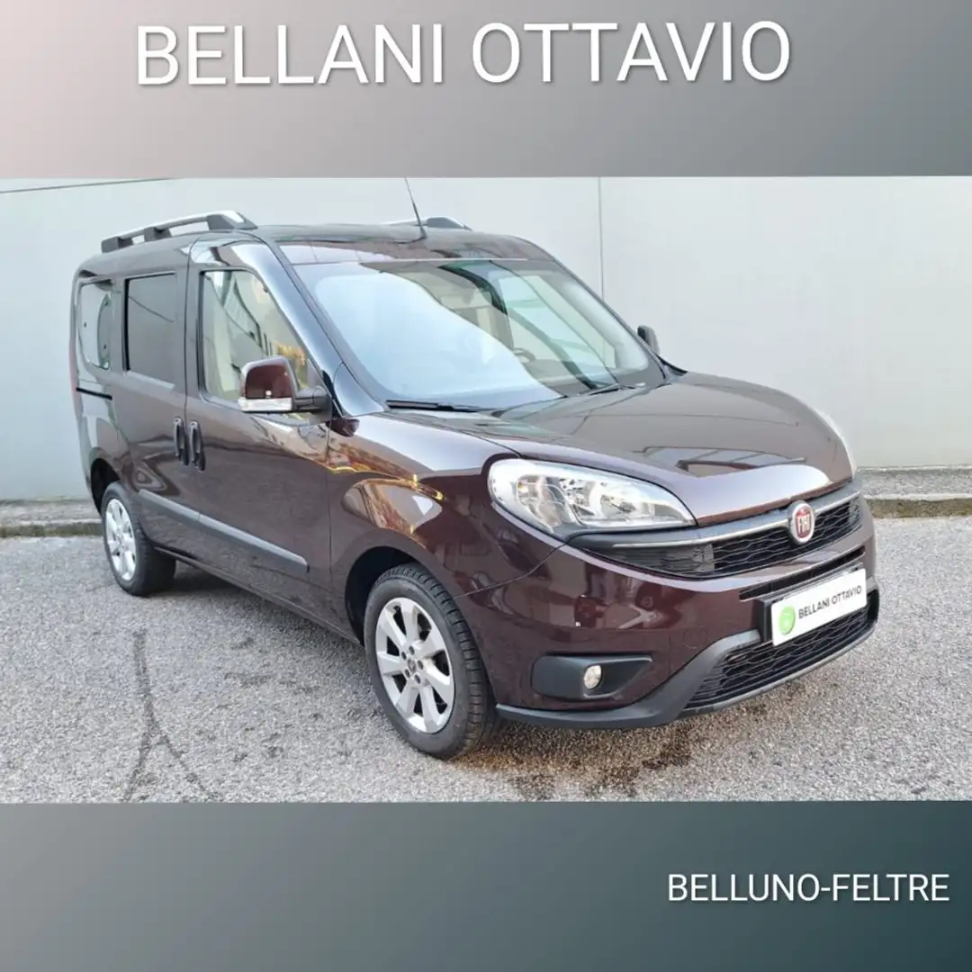 Fiat Doblo Doblò 1.6 MJT 120CV 7 POSTI NEOPATENTATI Červená - 1