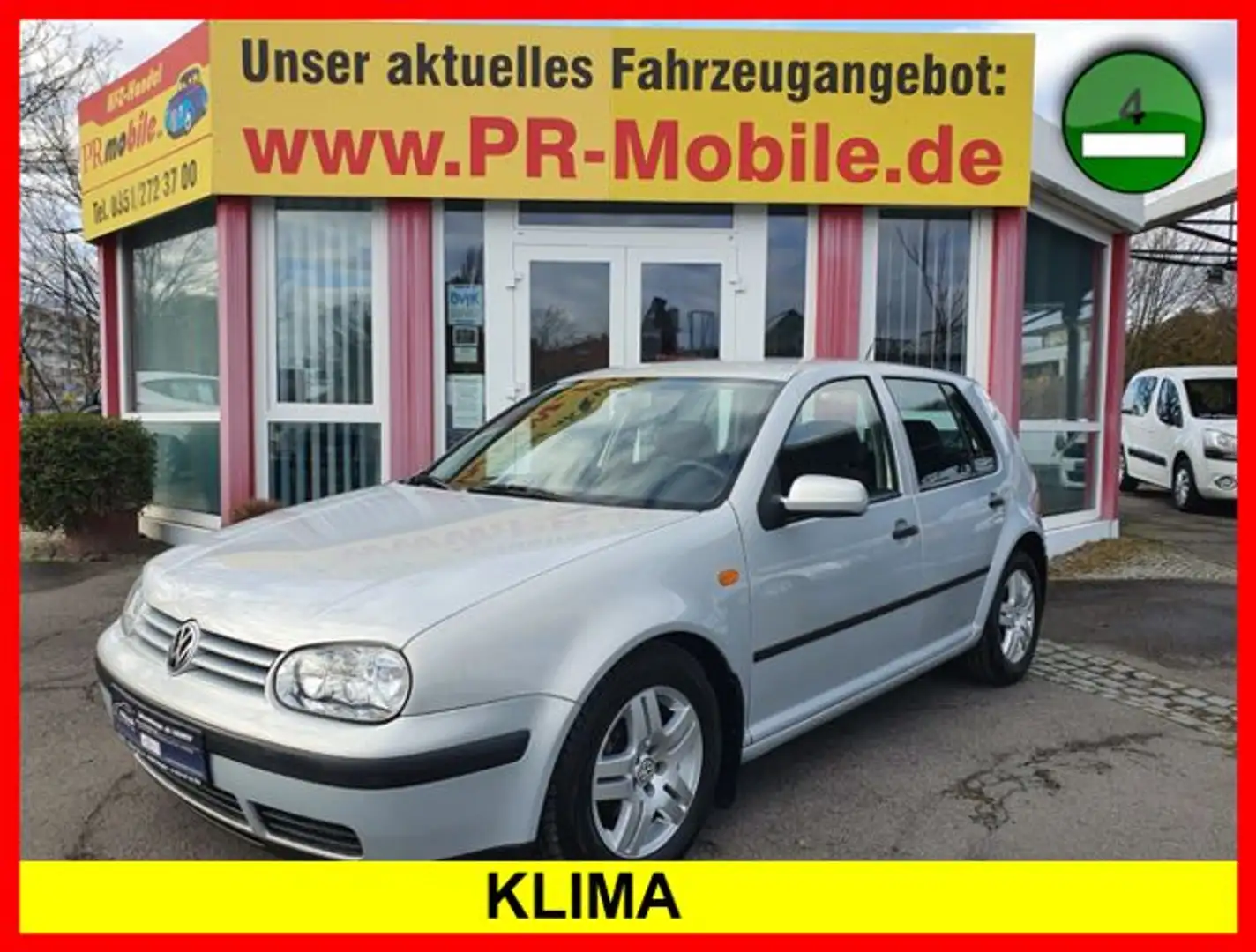 Volkswagen Golf 1.4 Comfortline KLIMA TÜV NEU Zilver - 1