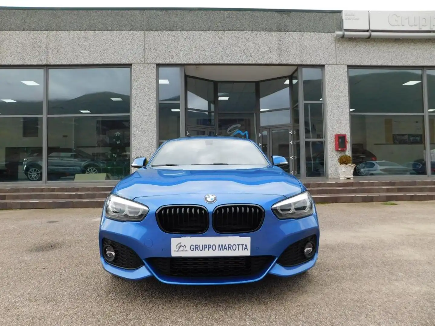 BMW 114 114d 5p Msport*NEOPATENTATI*NAVI*TETTO*LED* Kék - 2