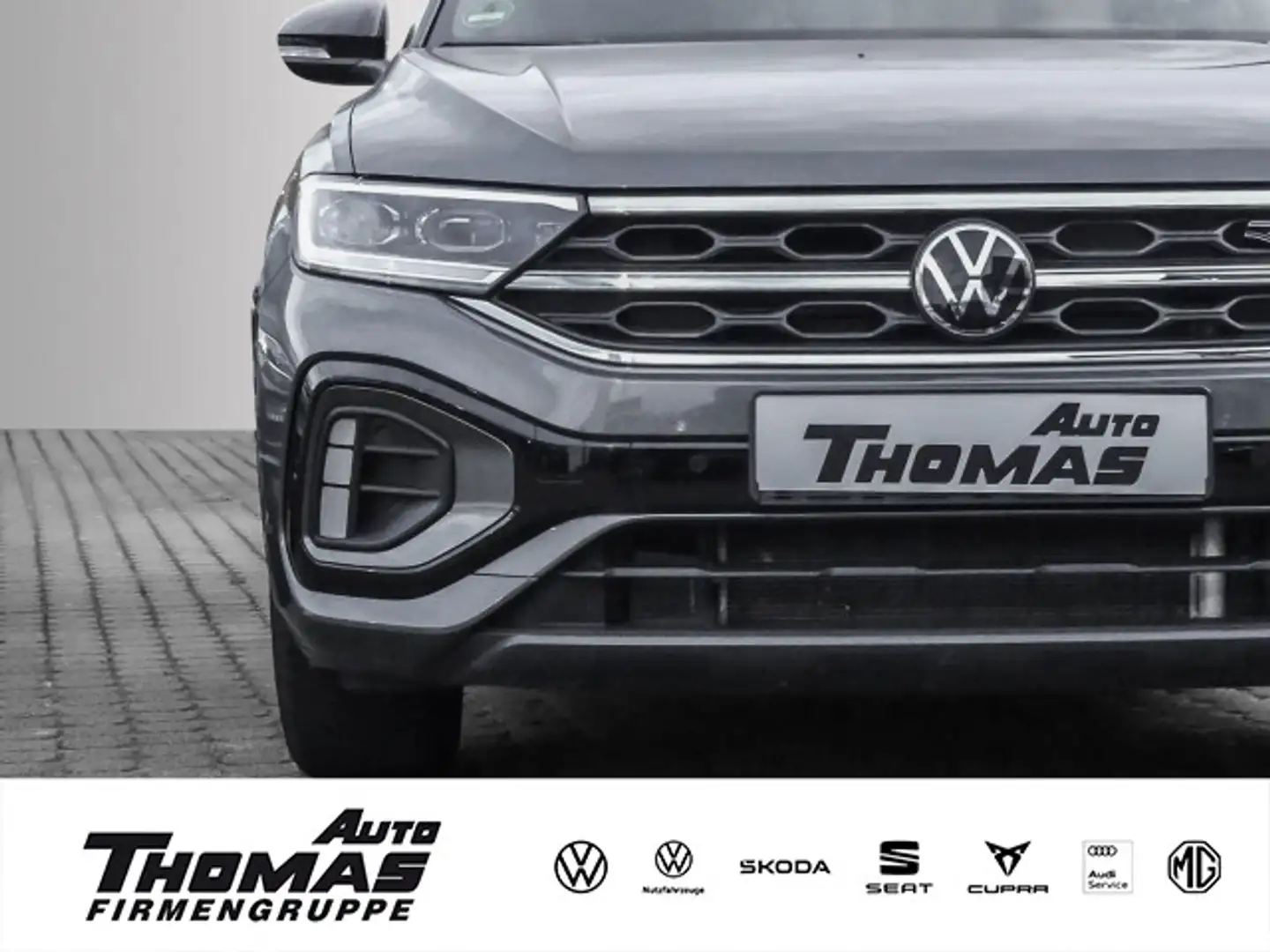 Volkswagen T-Roc R-Line 1.5 TSI DSG ACC+AHK+NAVI Grau - 1