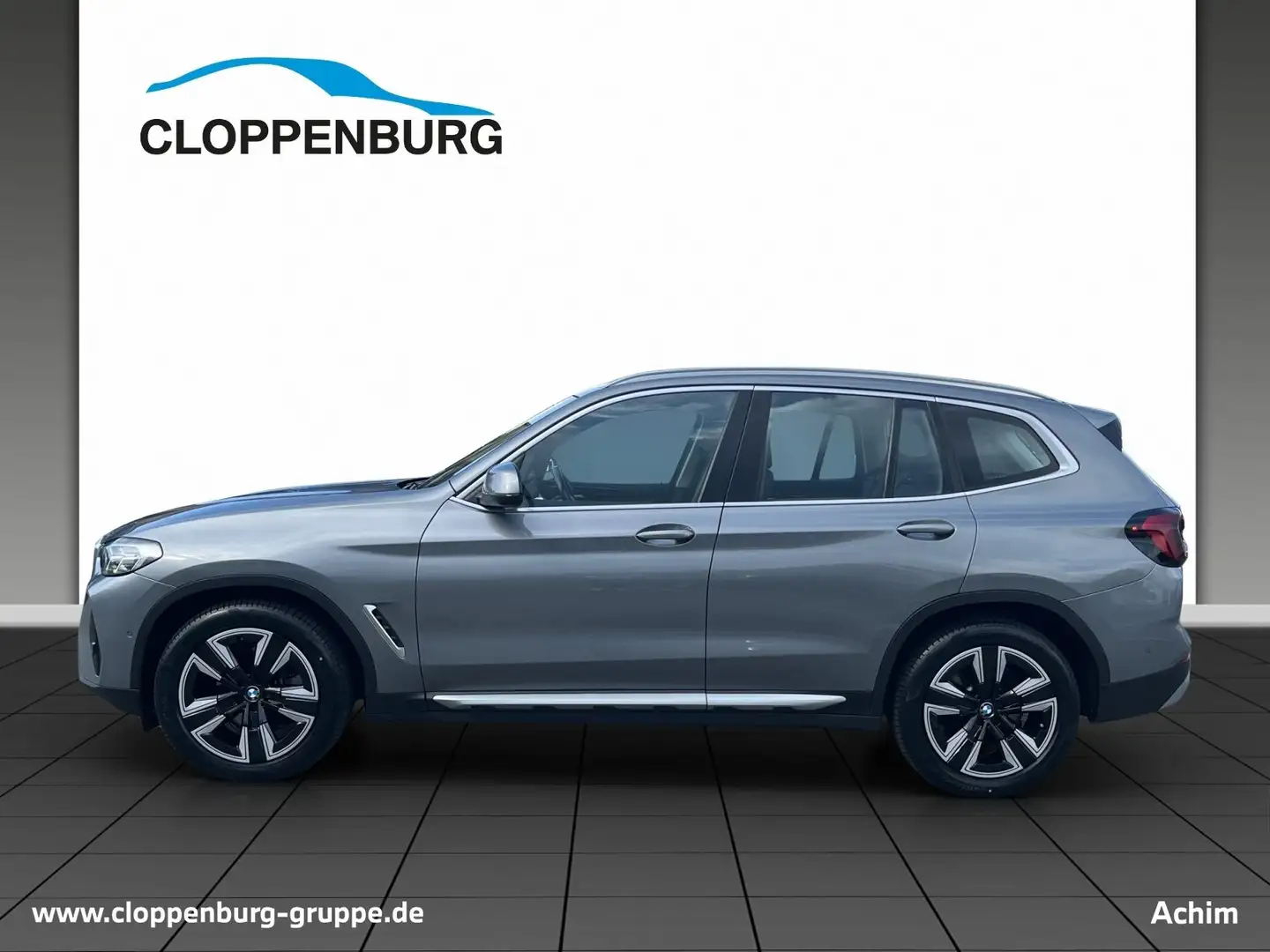 BMW X3 xDrive20d ZA Navi+Pano+E.Sitze Memo.+SHZ+LED Grau - 2