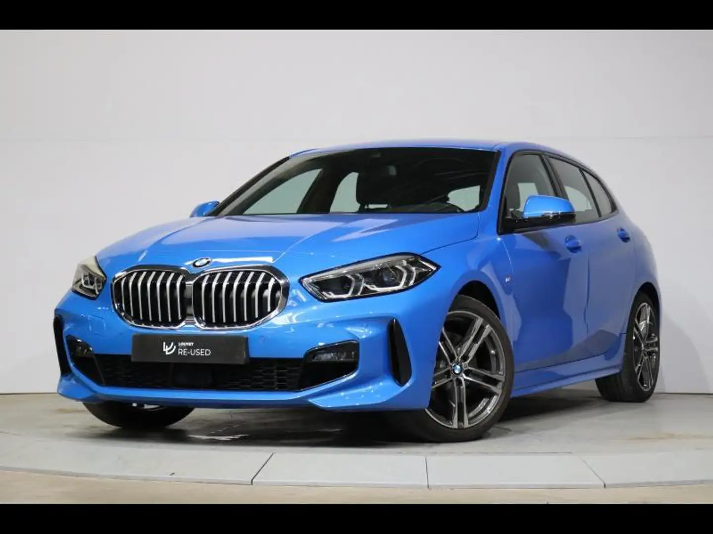 BMW 116 i Hatch Kit M Sport Bleu - 1