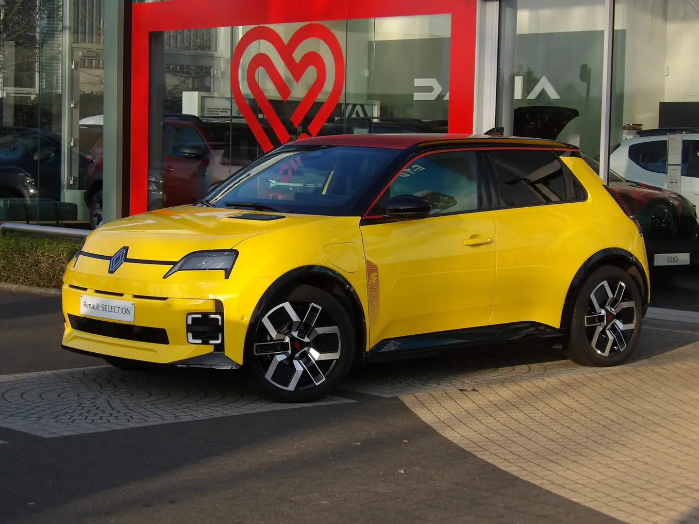 Renault R 5 Iconiq Cinq Comfort Range 150pk FULL OPTION Har... Jaune - 1