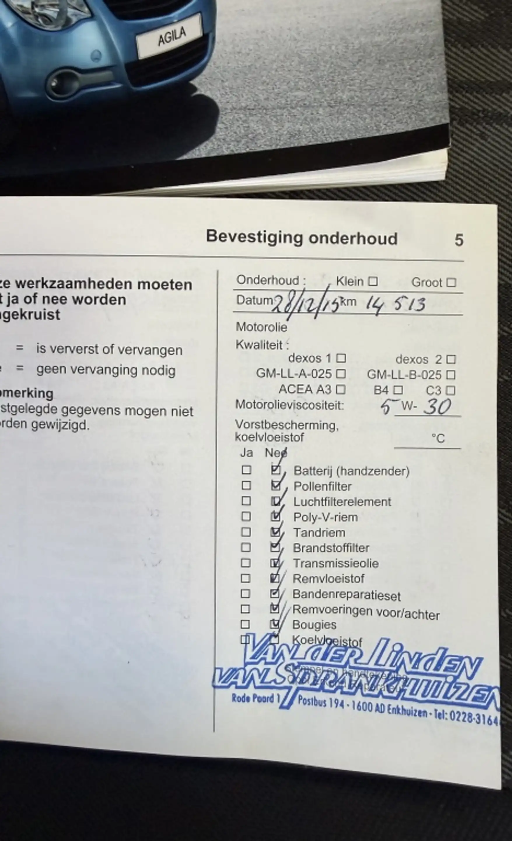 Opel Agila 1.0 Berlin Bovag Garantie Airco — photo 22