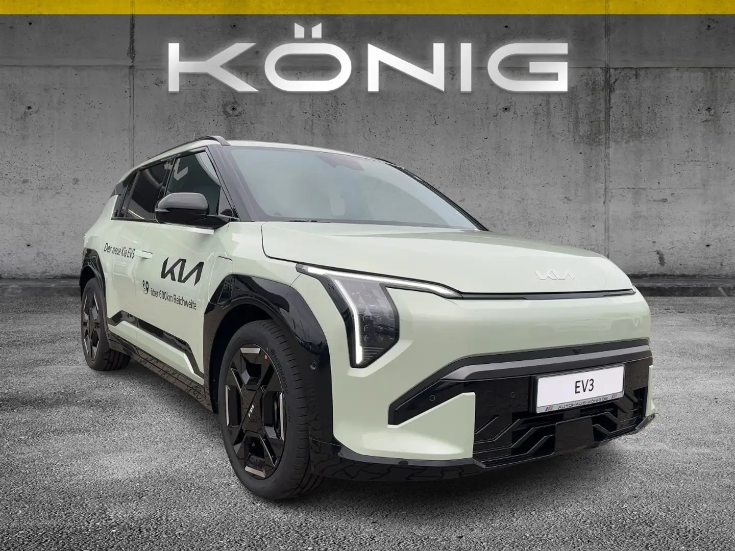 Kia EV3 81,4-kWh GT-LINE Drive Wise & Komfort Paket Grün - 2