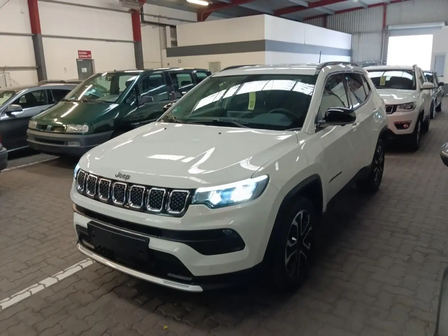 Jeep Compass Limited LED+NAV+LEDER+SHZ+360°+VIRTU+ACC Weiß - 2