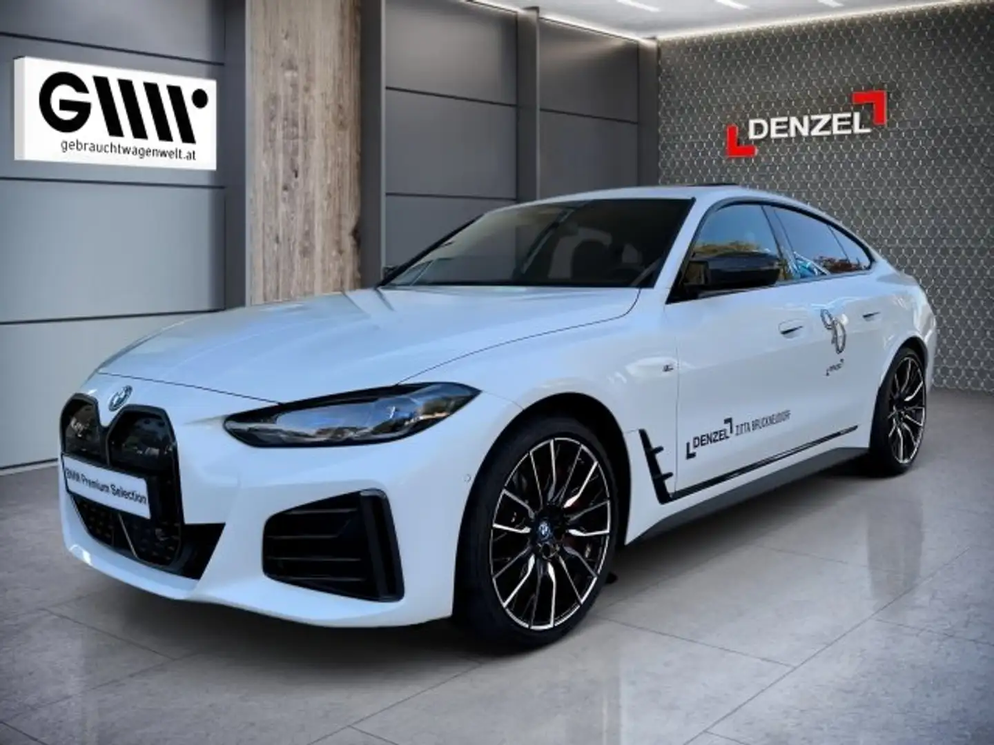 BMW i4 M50 xDrive Gran Coupe Blanc - 1