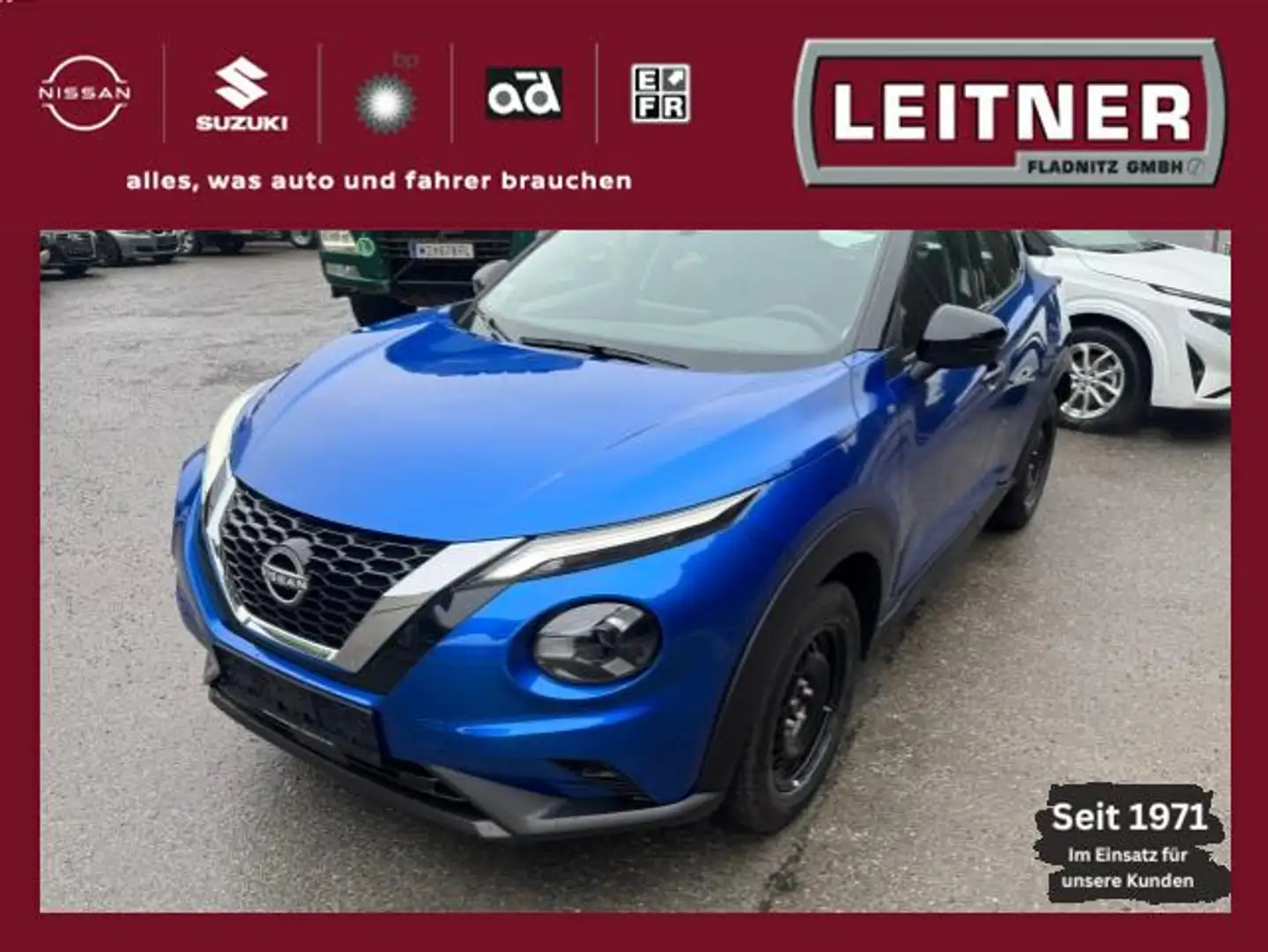 Nissan Juke Juke 1,0 DIG-T 6MT Acenta+ Blau - 1