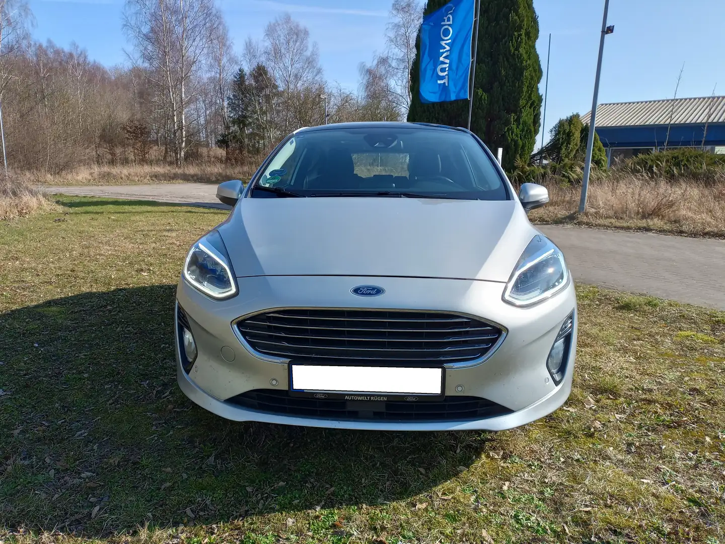 Ford Fiesta Titanium DIESEL+ACC+SD+Allwetter+WR+LED Silber - 2