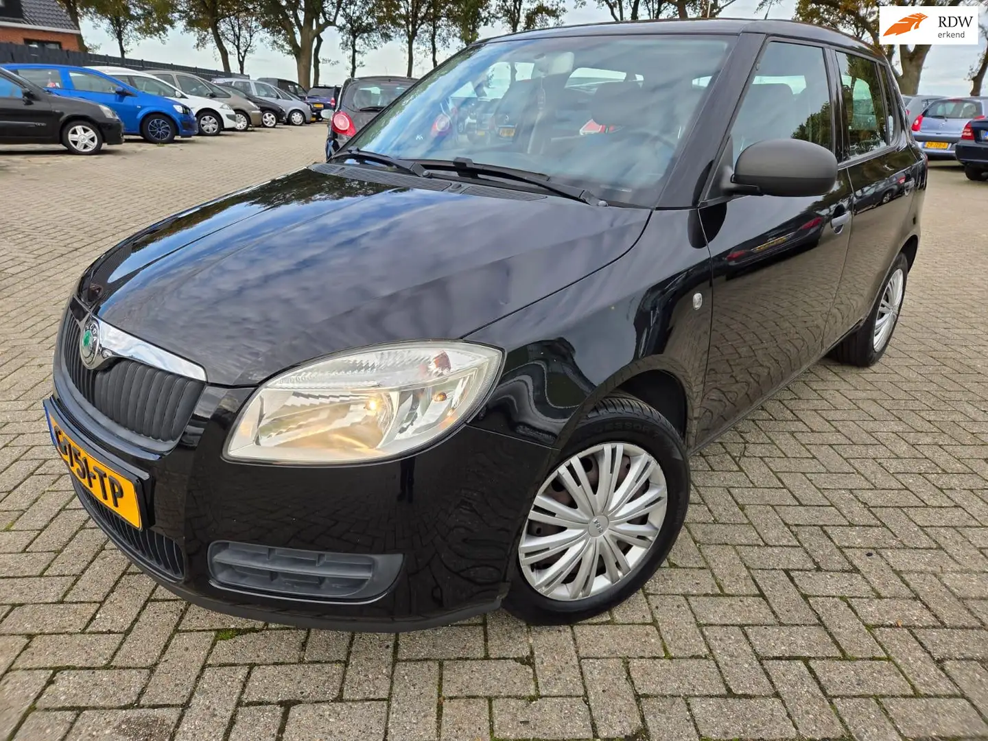 Skoda Fabia 1.2 Classic 5Drs 122000km. Elektrische ramen/CV et Schwarz - 1