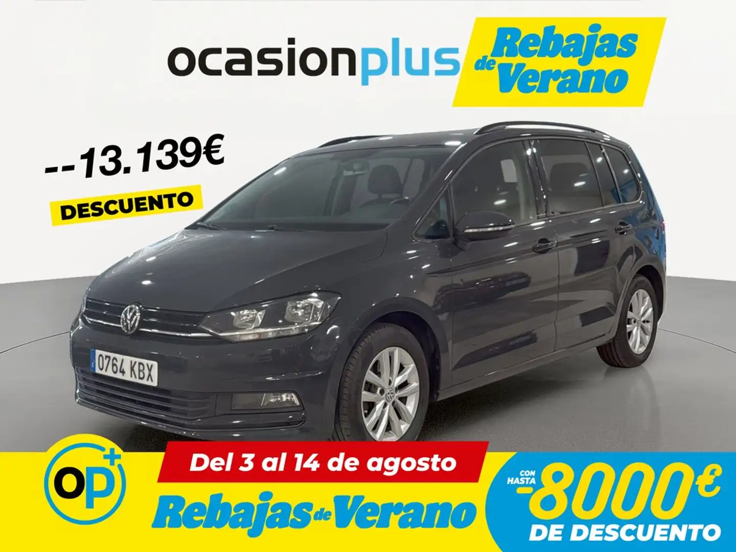 Volkswagen Touran 1.2 TSI BMT Edition 81kW Gris - 1