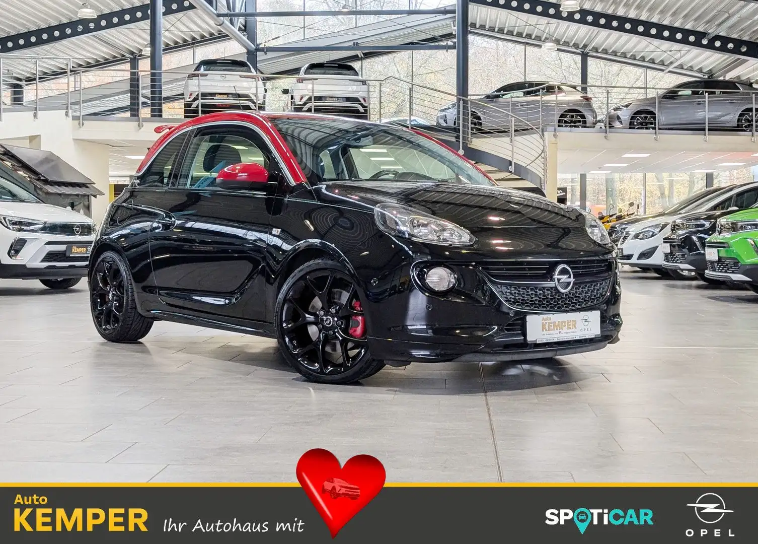 Opel Adam S 1.4 Turbo *SHZ*PDC*Infinity*IntelliLink* Noir - 1