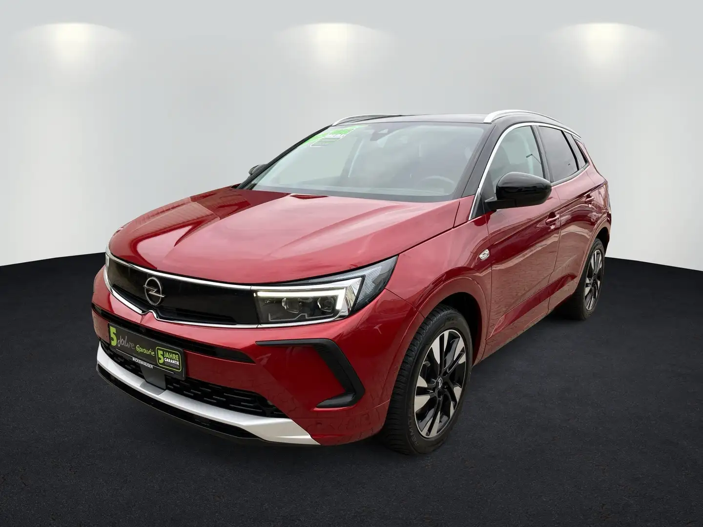 Opel Grandland 1.6 Turbo Ultimate ACC+LED+Navi+SHZ+LM Rot - 2