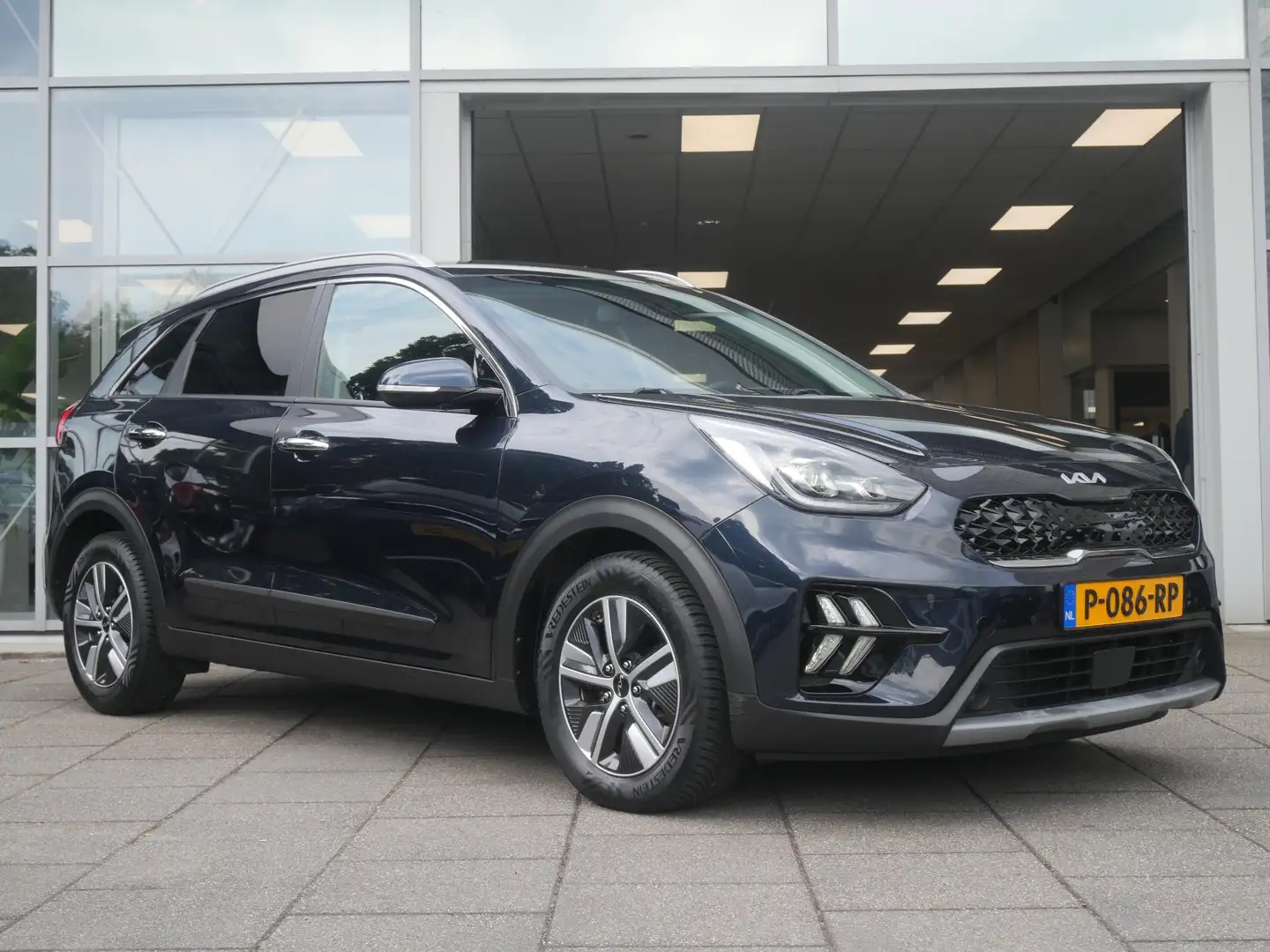 Kia Niro 1.6 GDi Hybrid DynamicPlusLine | Cruise | Clima | Blauw - 2