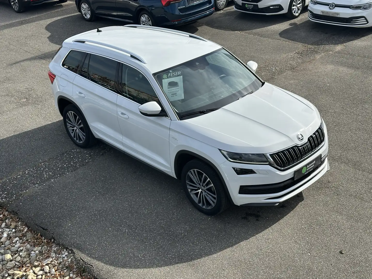 Skoda Kodiaq Laurin & Klement 2.0 TDI DSG ACC LED APP Weiß - 1