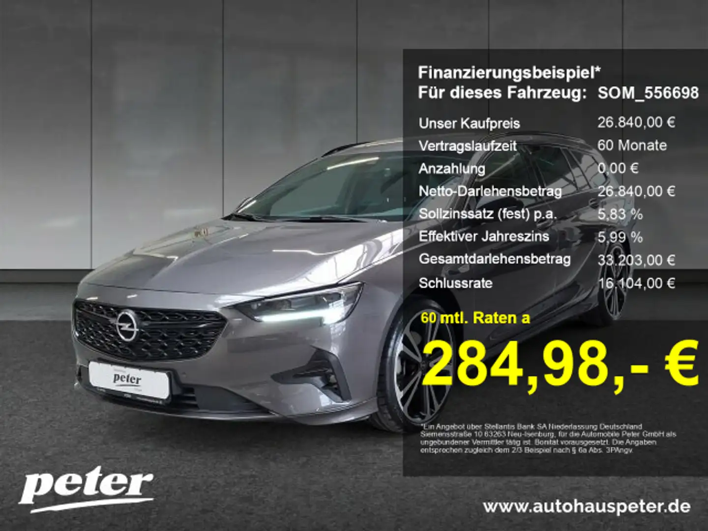 Opel Insignia Insignia ST 2.0 CDTI Ultimate OPC-Line Intellilux  Grau - 1