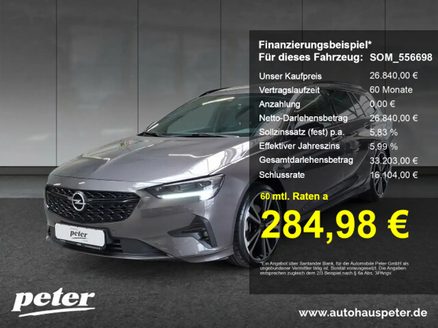 Opel Insignia Insignia ST 2.0 CDTI Ultimate OPC-Line Intellilux  Gris - 1