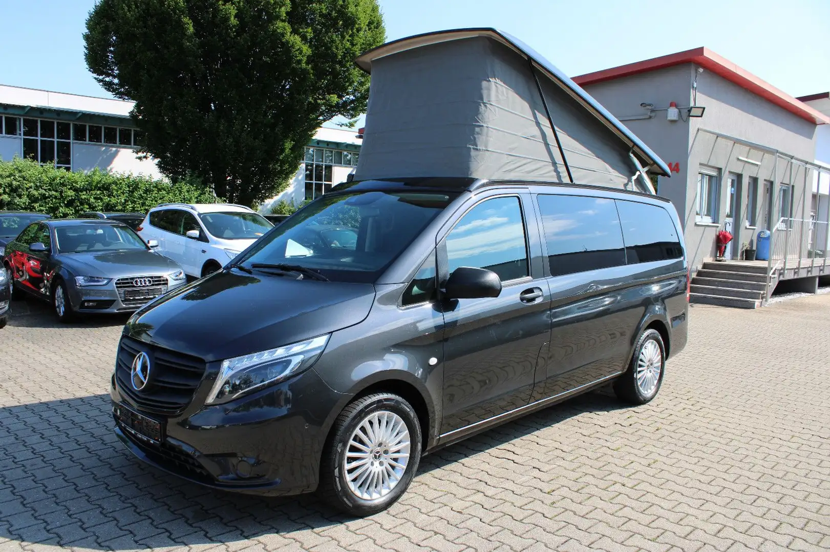 Mercedes-Benz V 220 d Marco Polo Navi,Bett,Kamera,LED,SHZ Negru - 1