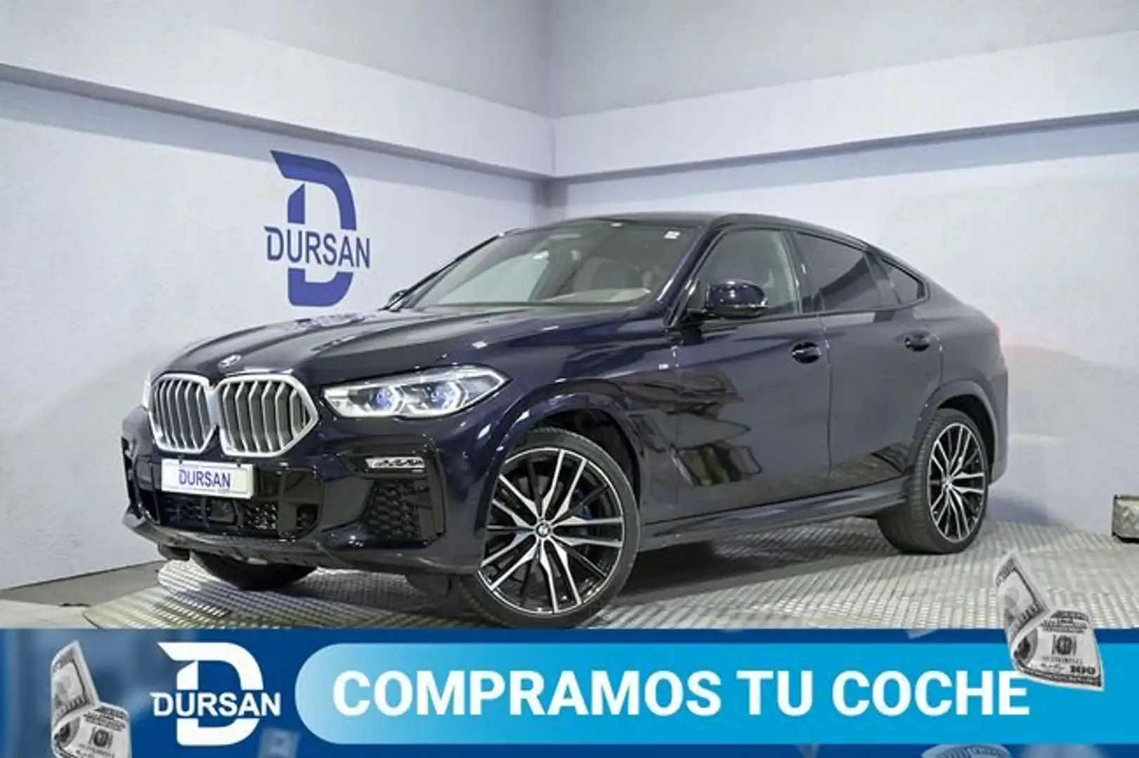 BMW X6 xDrive 30dA Azul - 1