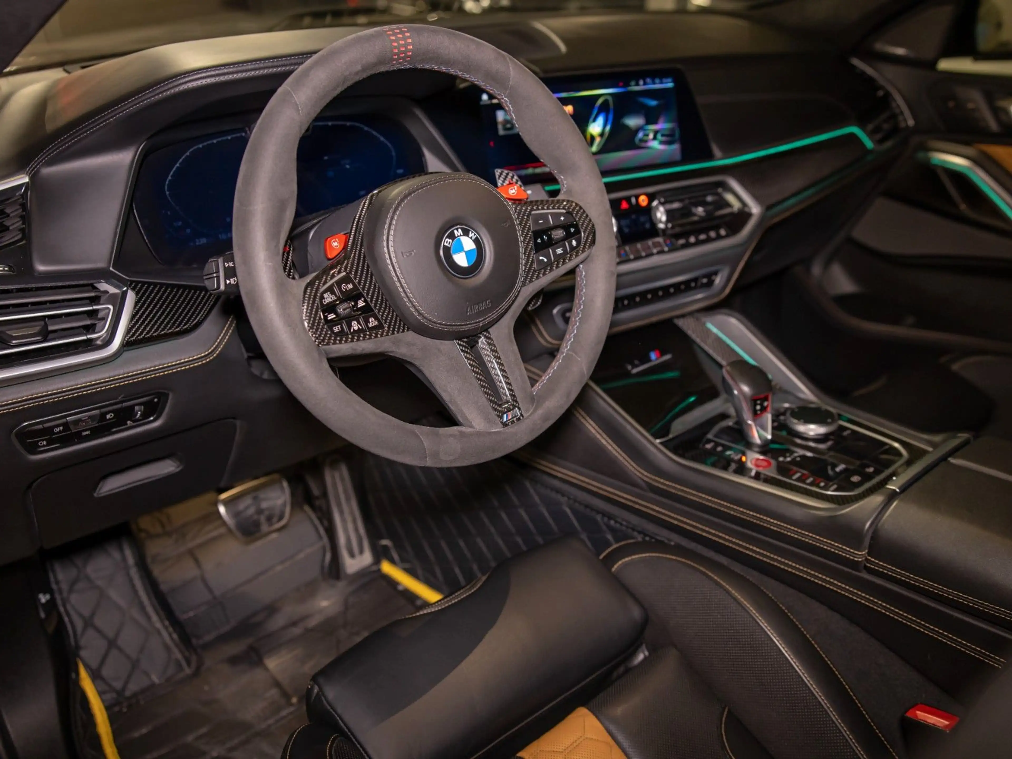 BMW X6 M Competition Carbon Sky Pano M Driver´s Voll — photo 9