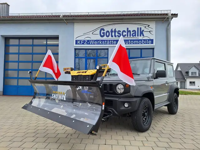 Suzuki Jimny WINTERDIENST Schneepflug Streugerät Räumen