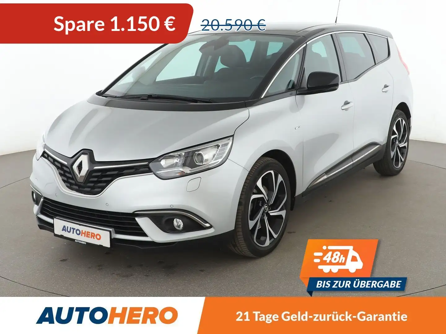 Renault Grand Scenic 1.3 TCe BOSE-Edition*NAVI*TEMPO* Silber - 1