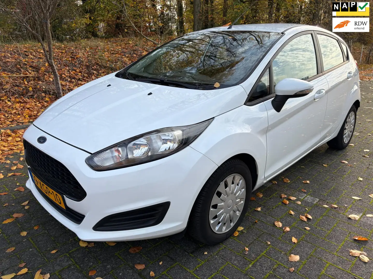 Ford Fiesta 1.6 TDCi Style / Airco / 5-drs Wit - 1