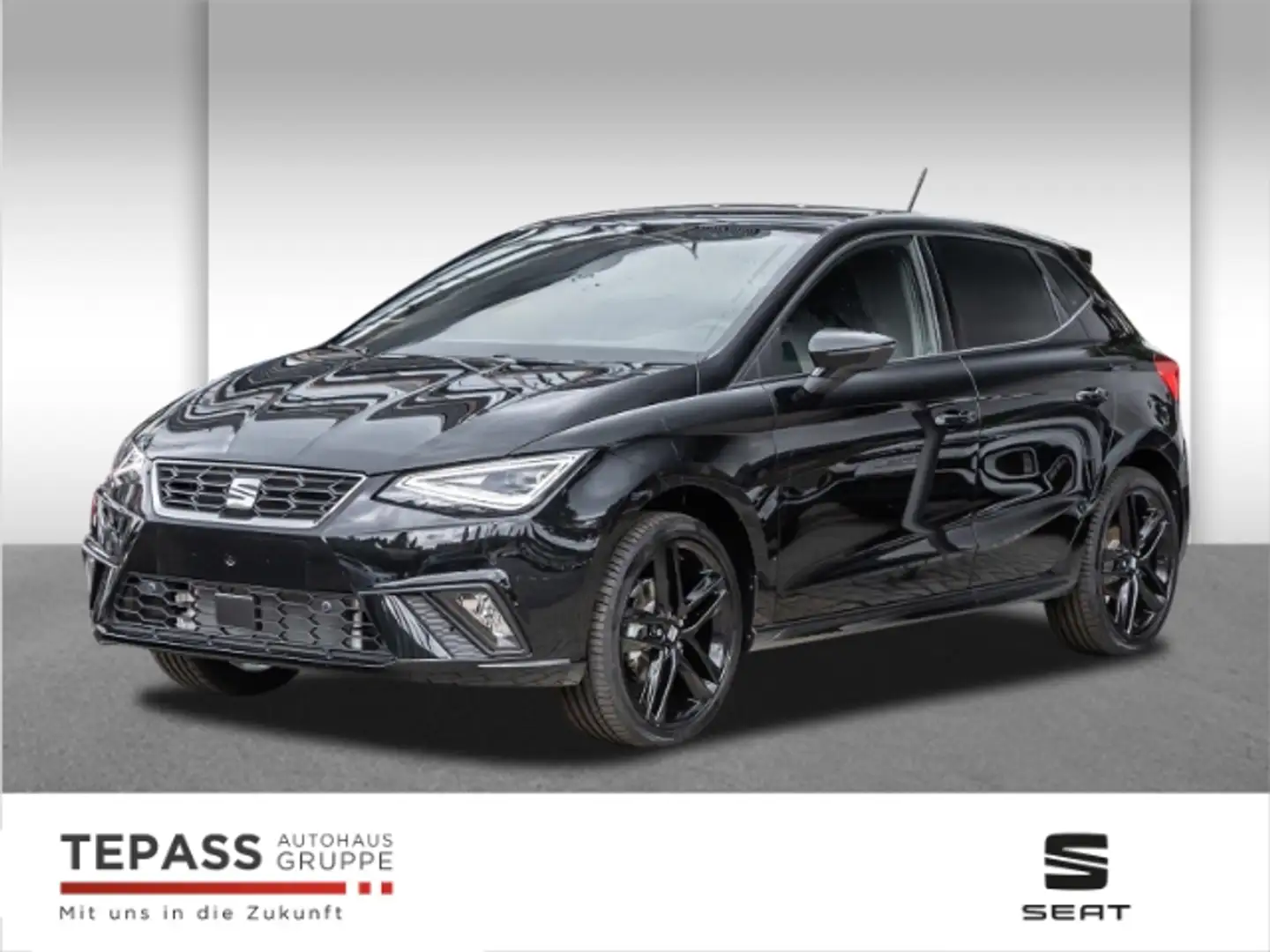 SEAT Ibiza 1.0 TSI FR Black Edition LED NAVI SHZ PDC Schwarz - 1
