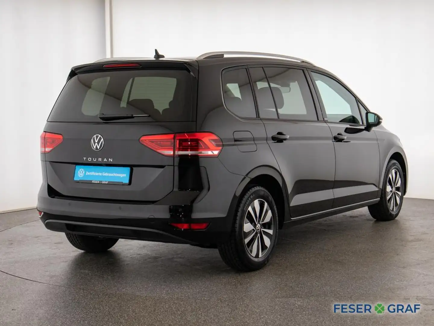 Volkswagen Touran 1.5 TSI MOVE DSG 7 Sitze / LED / RearView / el. He Schwarz - 2