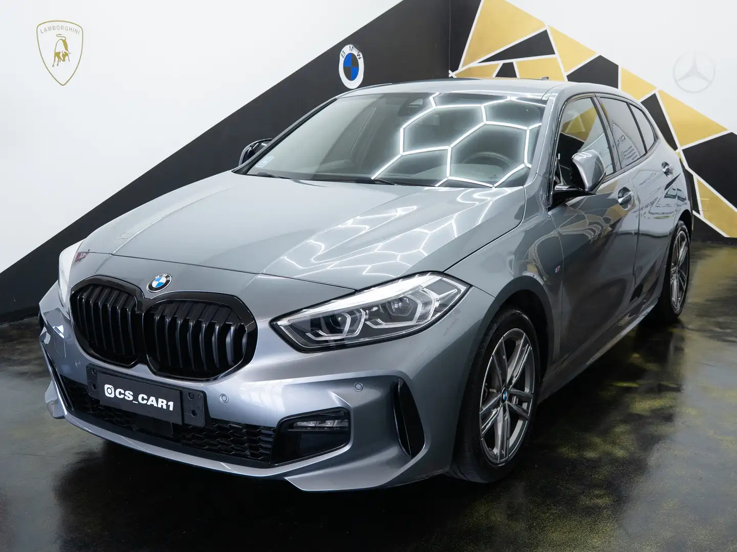 BMW 120 120d xdrive Msport auto Grigio - 1