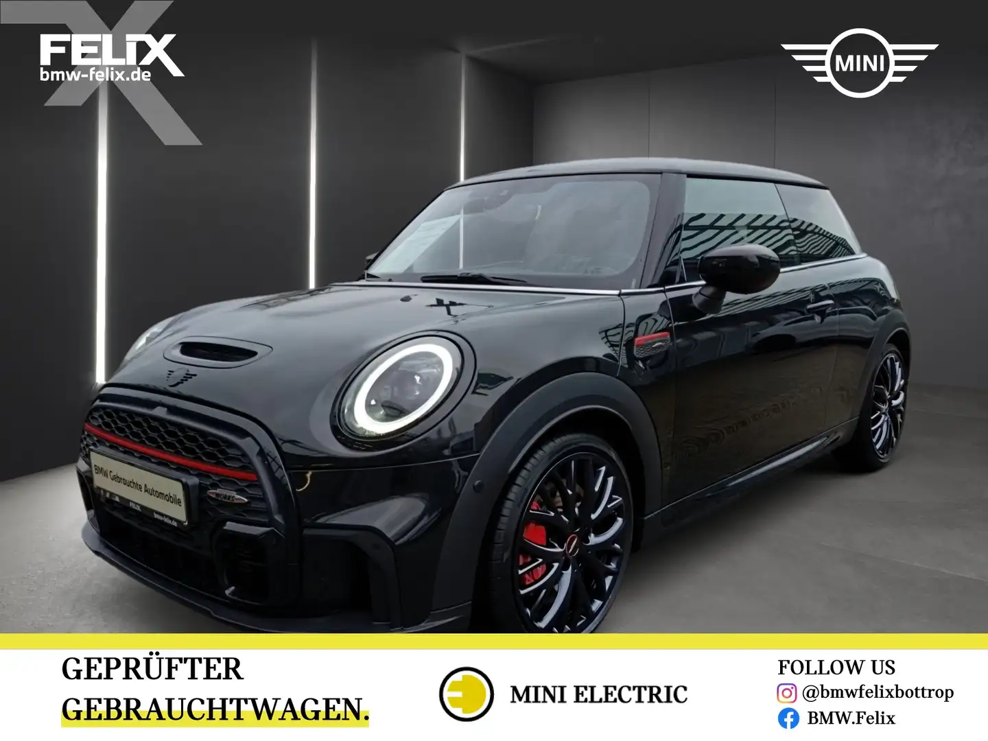 MINI John Cooper Works KAMERA+HARMAN/KARDON+HEAD UP+ Negru - 1