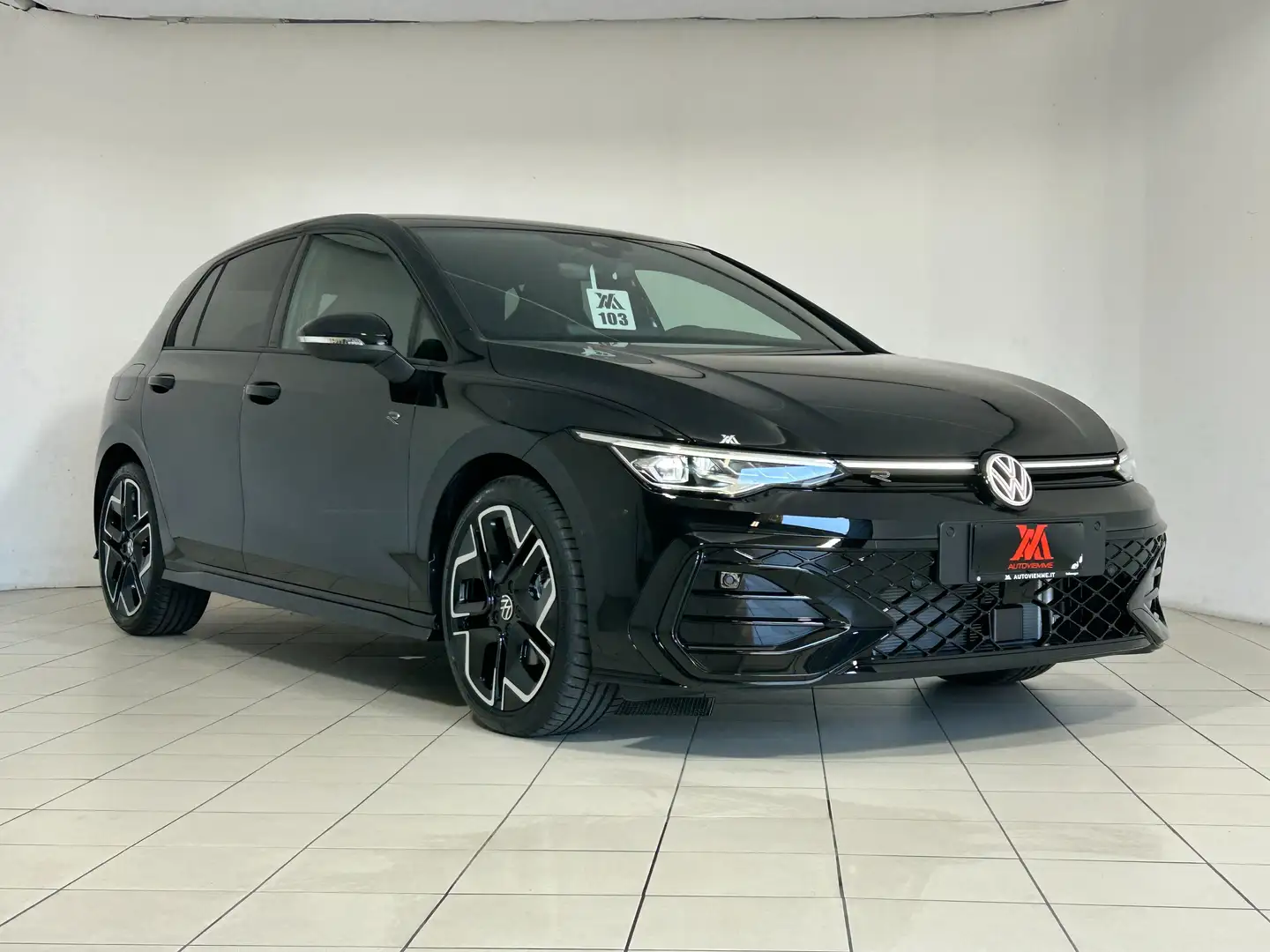 Volkswagen Golf 2.0 tdi R-Line 150cv dsg + retrocamera posteriore Negro - 2