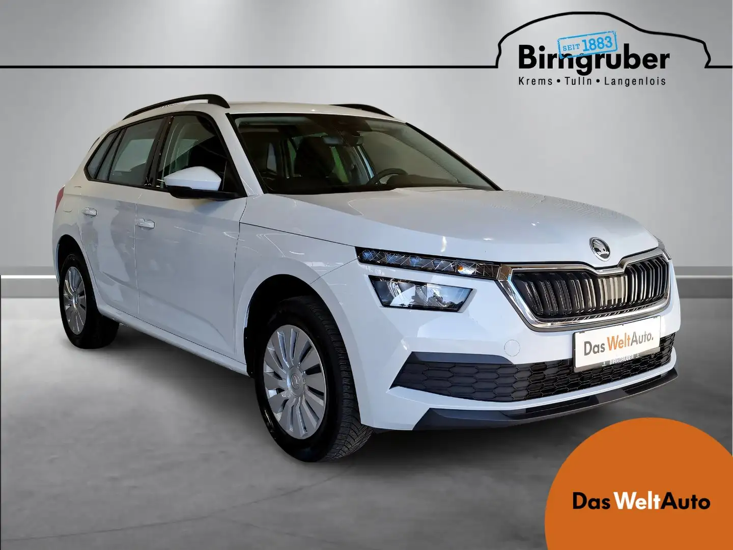 Skoda Kamiq 1,0 TSI Active Weiß - 1