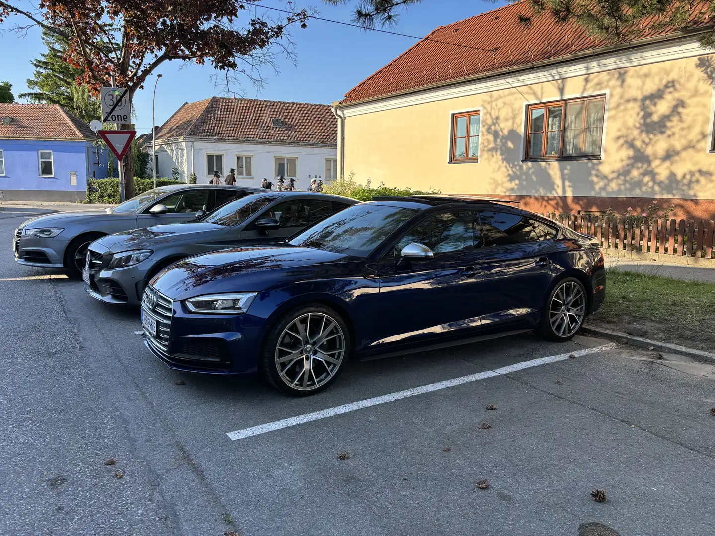 Audi S5 SB 3,0 TFSI quattro S-tronic(Massage,20zollfelgen) Blau - 1