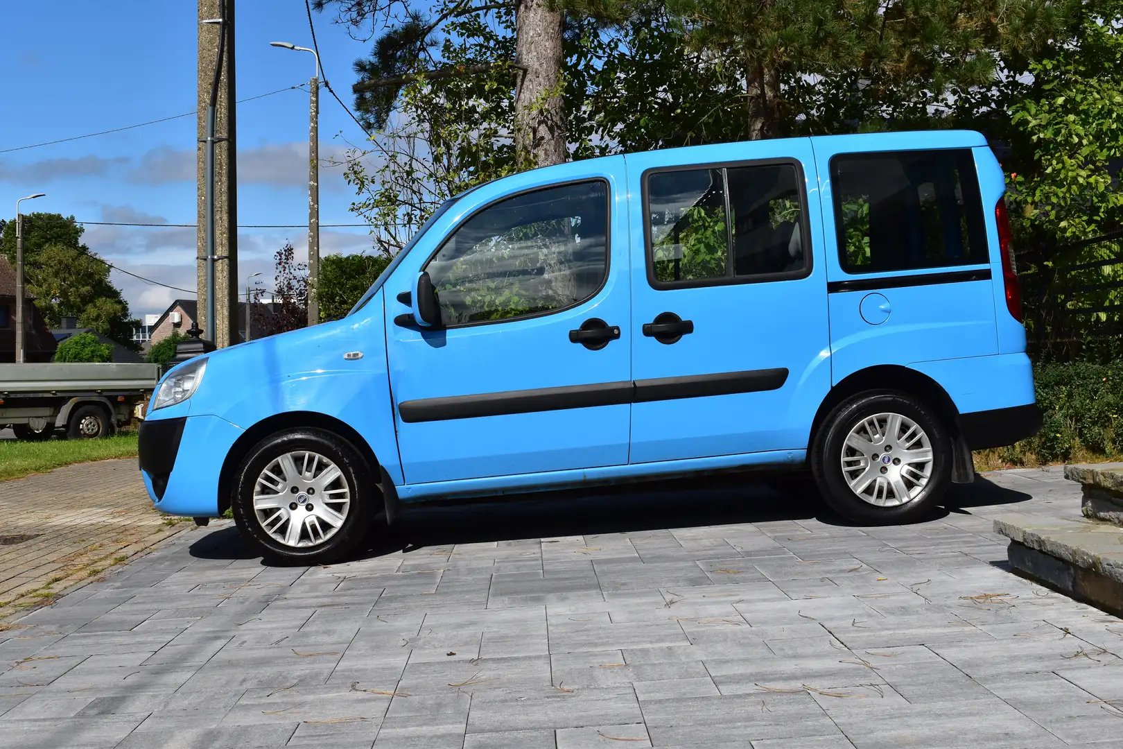 Fiat Doblo 1.3 JTD SX/AIRCO/ Bleu - 2