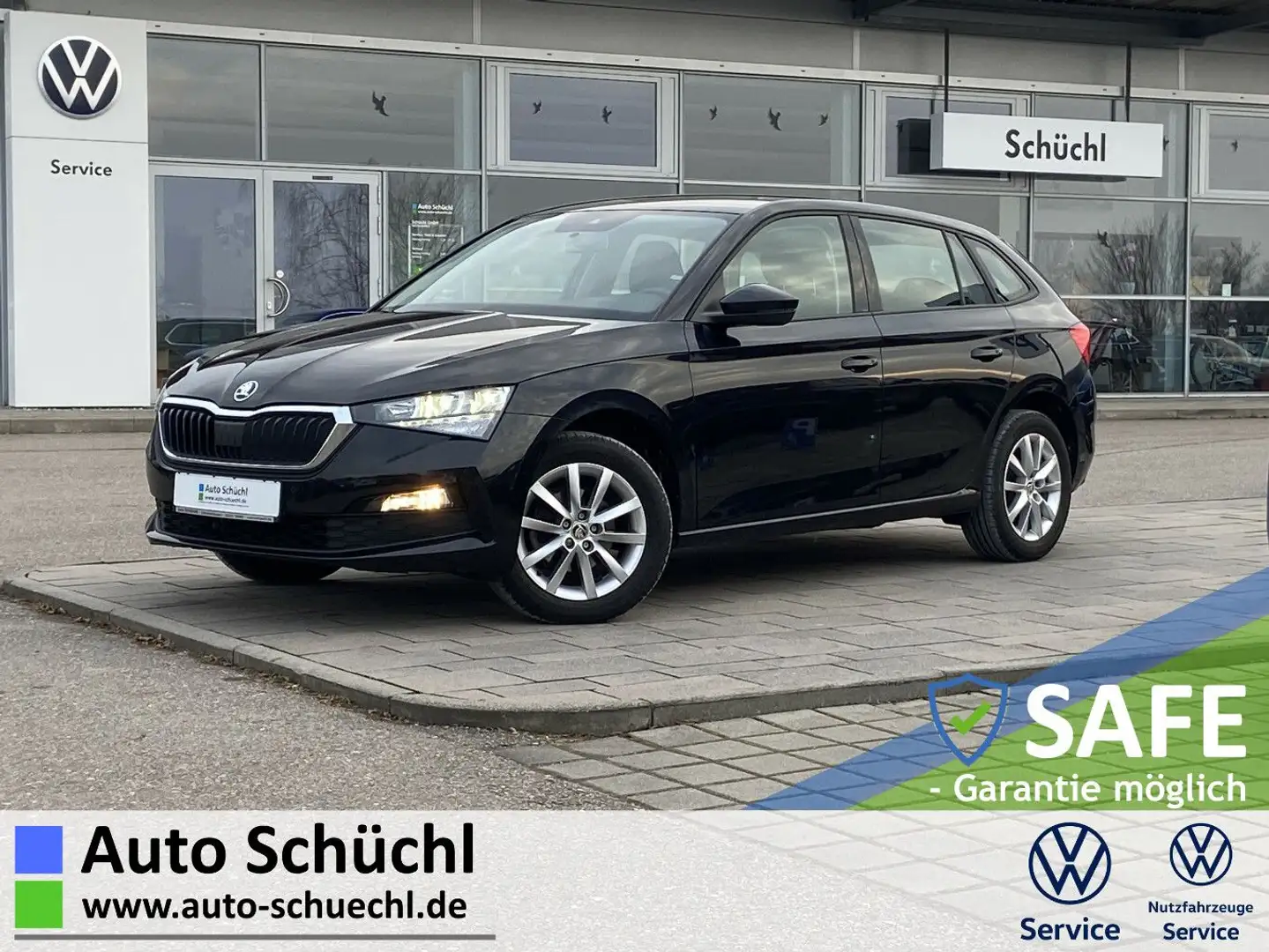 Skoda Scala 1.0 TSI NAVI-COLUMBUS+LED+SMART-LINK+VIRTU Schwarz - 1